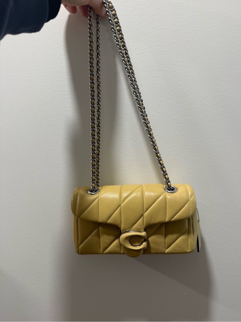 Coach Yellow Tabby bag